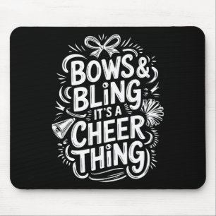 Mousepad Arcos e Brilho É Uma Coisa de Cheer, Cheerleader C