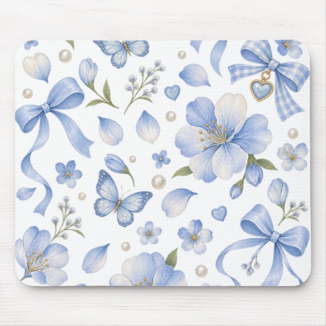 Mousepad Arcos e Flores do Prado Azul (Frente)