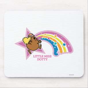 Mousepad Arcos-íris de perseguição pequenos da senhorita