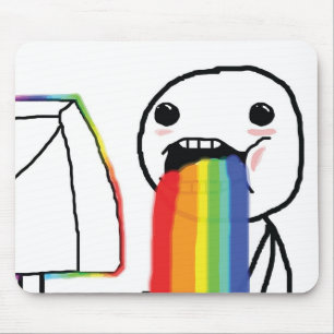 Mousepad Arcos-íris Puking