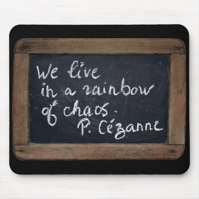 Mousepad Ardoise Rustic School Slate Cezanne Cote MouseP (Frente)