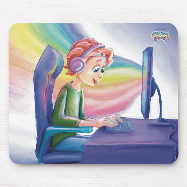 Mousepad - Are You Bored? (Frente)