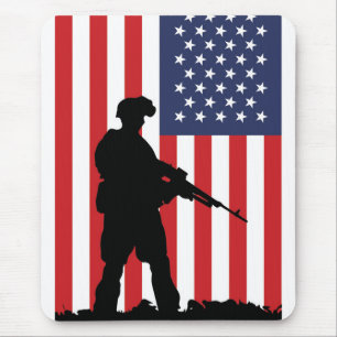Mousepad Área de Transferência do Soldado Americano