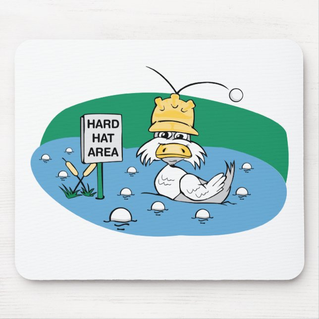 Mousepad Área do capacete de segurança (Frente)