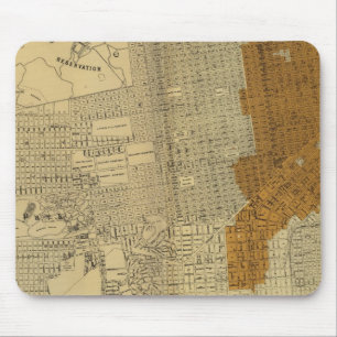 Mousepad Área queimada em São Francisco, 1906