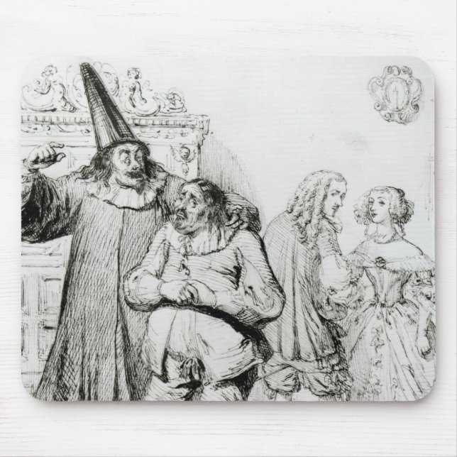 Mousepad Argão e Monsieur Purgon (Frente)