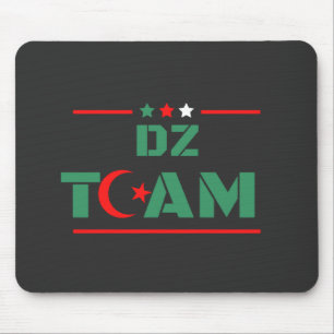 Mousepad Argélia DZ Equipe Argélia Sinalizador Cores DZ P