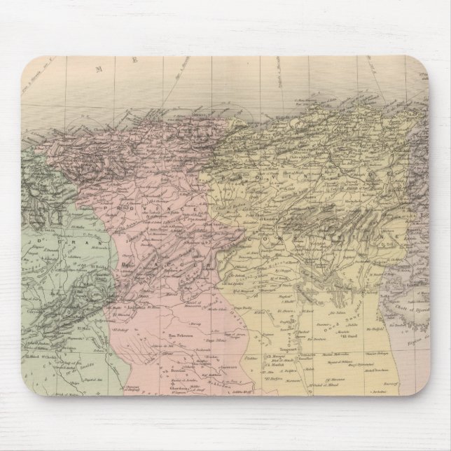 Mousepad Argélia e Tunísia 2 (Frente)