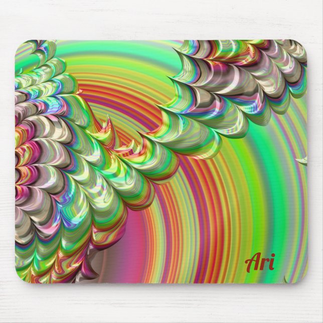 Mousepad ARI ~ Uma multidão de mouses Fractais do Zany Shad (Frente)