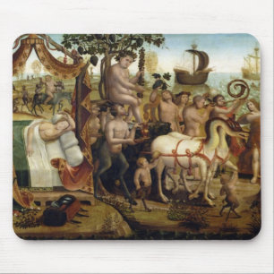Mousepad Ariadne em Naxos, da história de Theseus (óleo o
