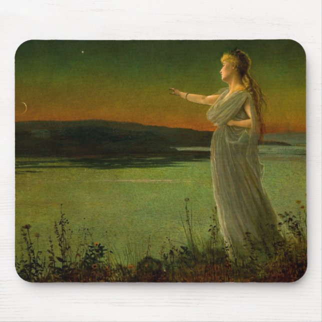 Mousepad Ariadne em Naxos John Atkinson Grimshaw (Frente)