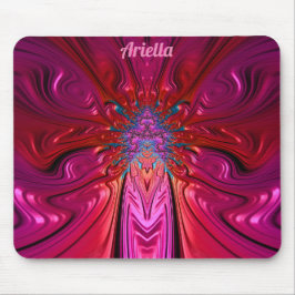 Mousepad ARIELLA ~ Rosa e Vermelho selvagens