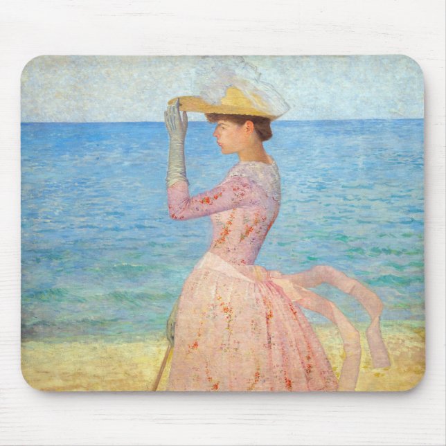 Mousepad Aristide Maillol - Mulher com Guarda-Sol (Frente)