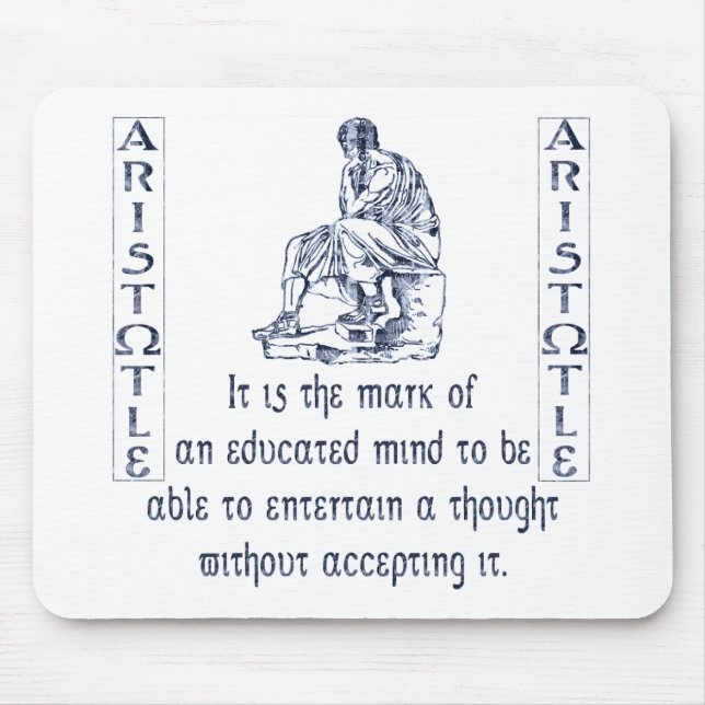 Mousepad Aristotle (Frente)