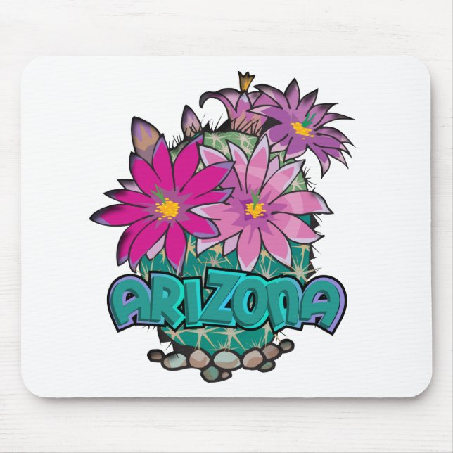 Mousepad Arizona Cactus Blooms (Frente)
