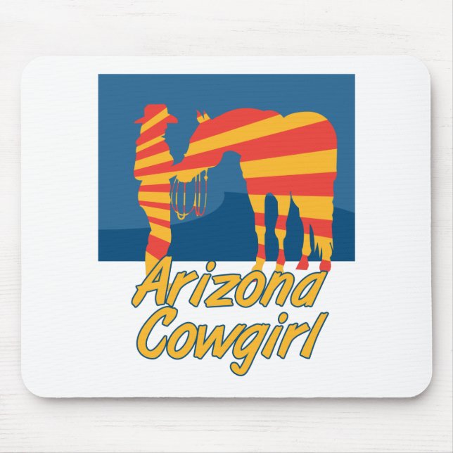 Mousepad Arizona CowGirl (Frente)