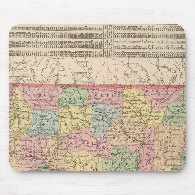 Mousepad Arkansas 6 (Frente)