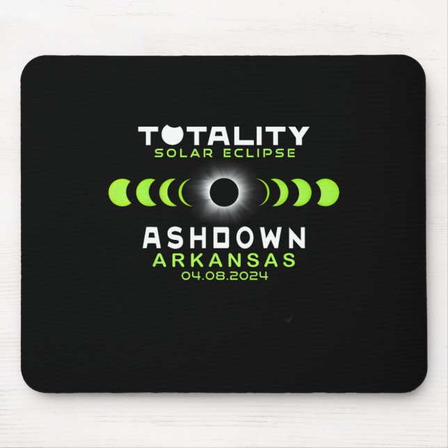 Mousepad Arkansas Total Solar Eclipse 2024 (Frente)
