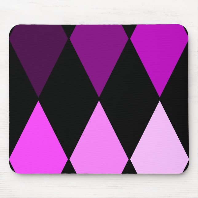 Mousepad arléquina roxo secundário fade (Frente)