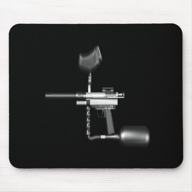 Mousepad Arma do Paintball (Frente)