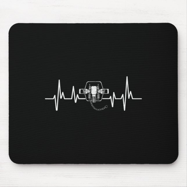 Mousepad Armadilha de Caça com Pulseiras (Frente)