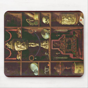 Mousepad Armário das jóias por Johann Georg Hainz (a melh