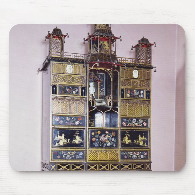 Mousepad Armário do pagode no estilo de Thomas Chippendale (Frente)