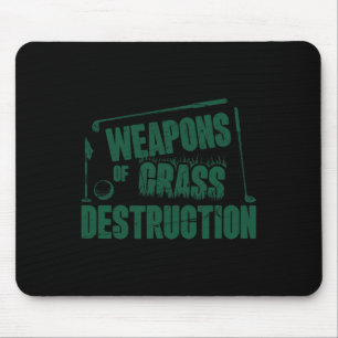 Mousepad Armas De Destruição Gr Divertidos Tacos de Golfe S