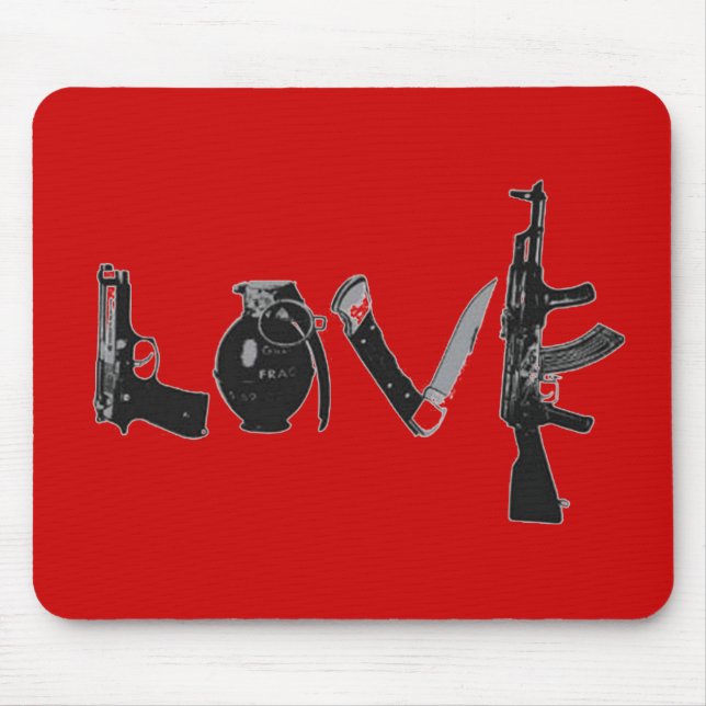 Mousepad Armas do amor (Frente)