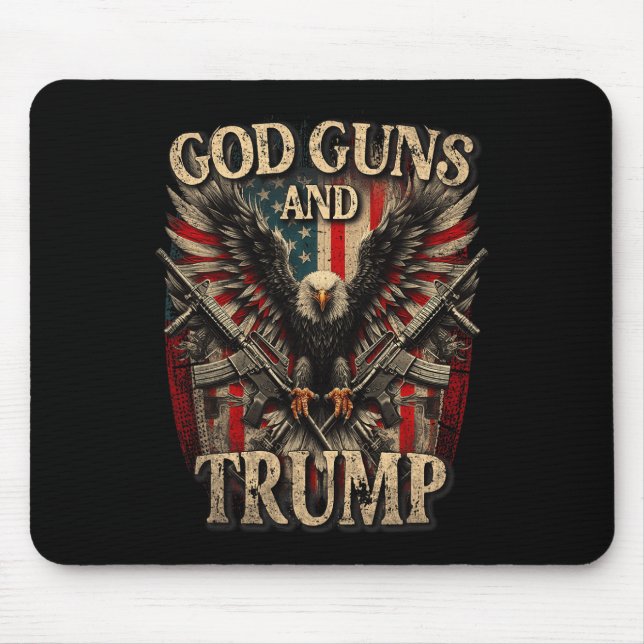 Mousepad Armas E segundo De Trombose Sinalizador Eagle Amer (Frente)