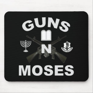 Mousepad Armas em Moisés Escuro