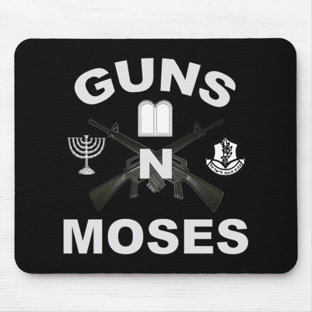 Mousepad Armas em Moisés Escuro (Frente)