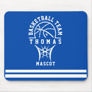 Mousepad Aro Mini Basquete Personalizado com Nome do Jogado