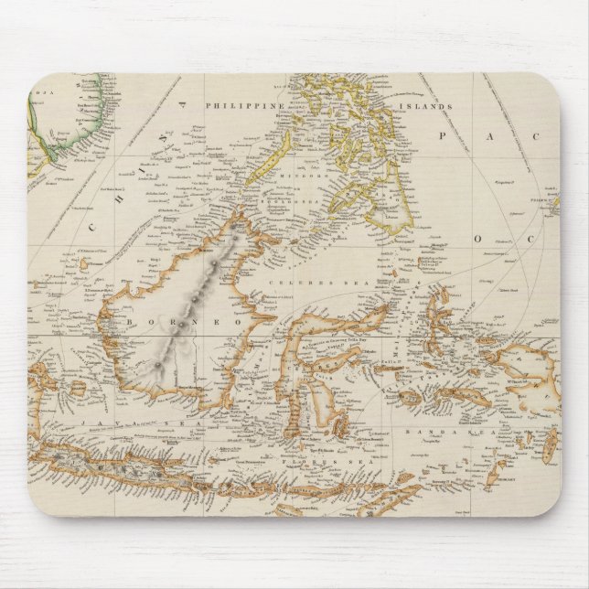 Mousepad Arquipélago asiático (Frente)