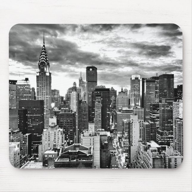 Mousepad Arquitectura da cidade de Manhattan (Frente)