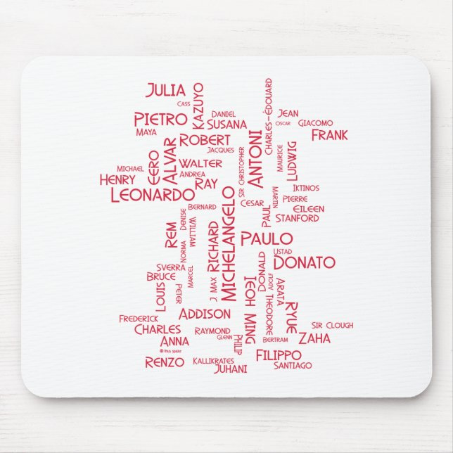 Mousepad Arquitetos (Frente)