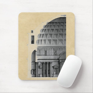 Mousepad Arquitetura Clássica do Panteão Romano