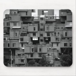 Mousepad Arquitetura em Preto e Branco