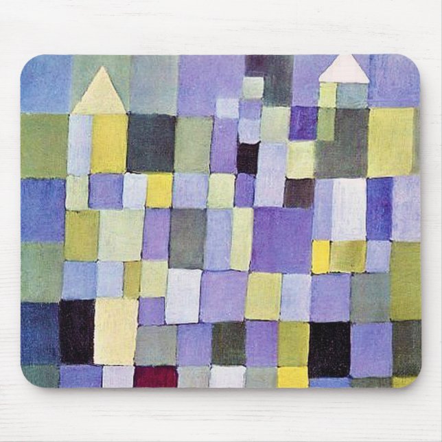 Mousepad Arquitetura, Paul Klee (Frente)