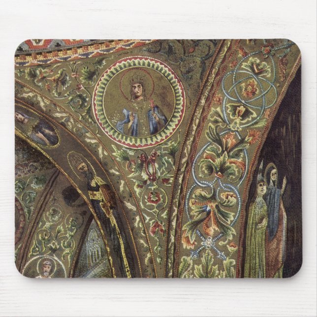 Mousepad Arquitetura venenosa, Arca decorativa em uma Igrej (Frente)