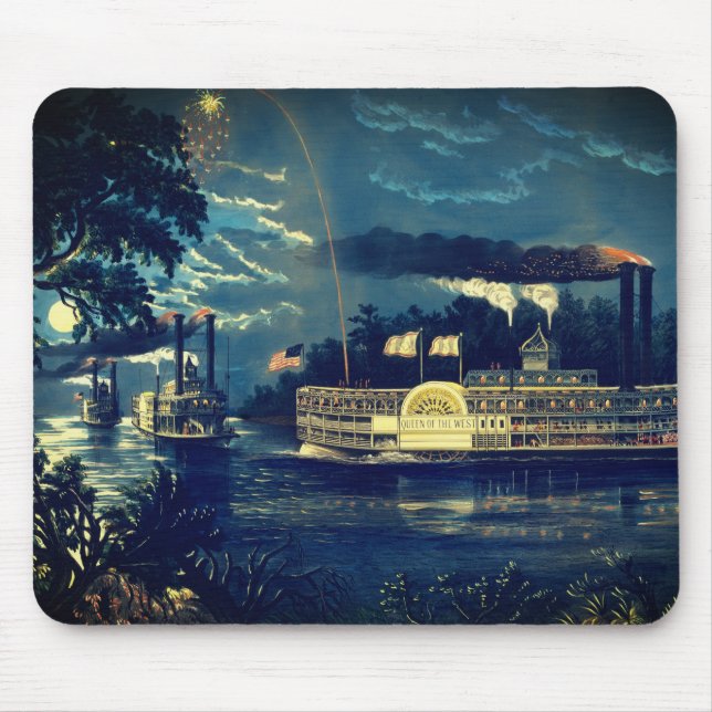 Mousepad "Arredondando uma Benda" no Mississippi: (Frente)