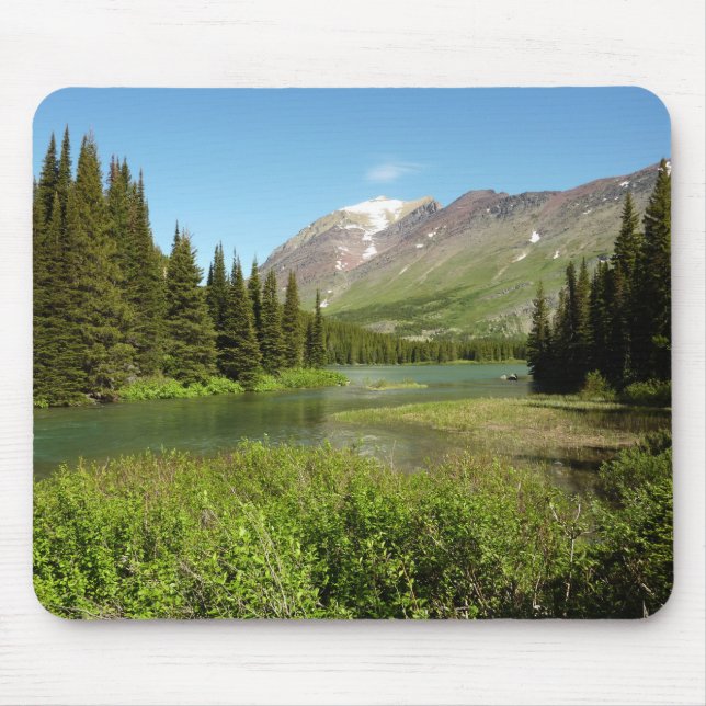 Mousepad Arroyo Grinnell no Parque Nacional Glacier (Frente)