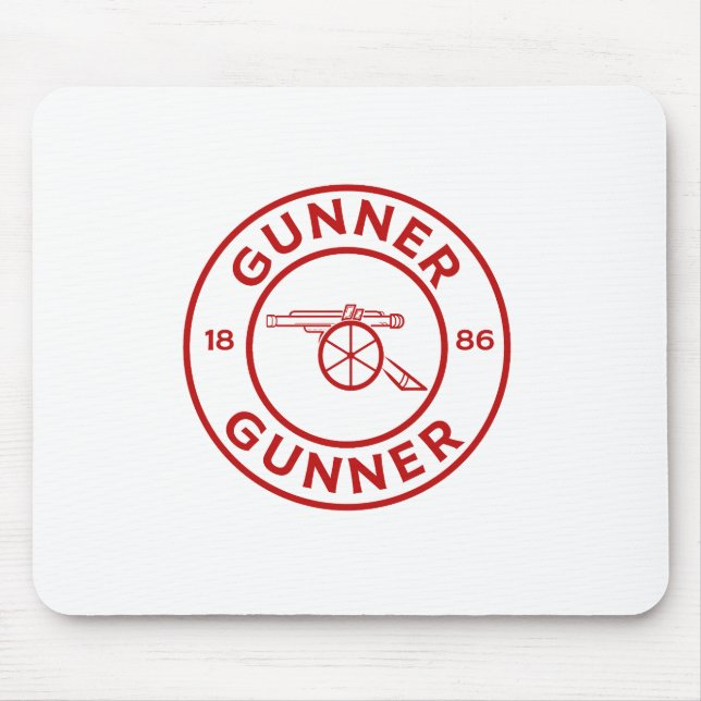 Mousepad Arsenal gunner (Frente)