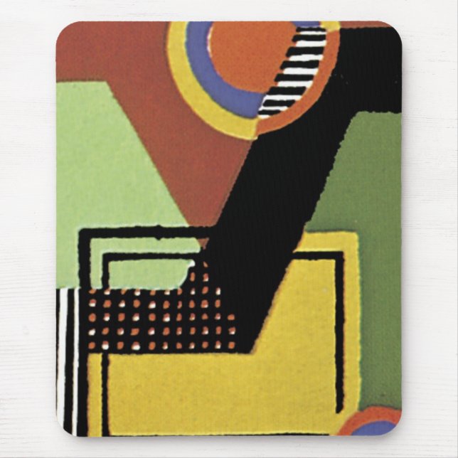 Mousepad Art Deco Abstrato (88) (Frente)