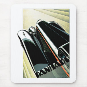 Mousepad Art Deco Automobile