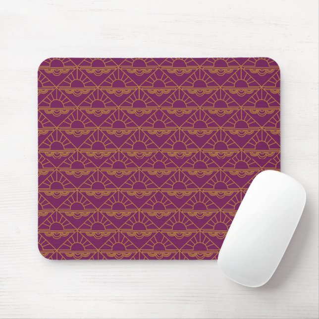 Mousepad Art Deco Sunrise (Com mouse)