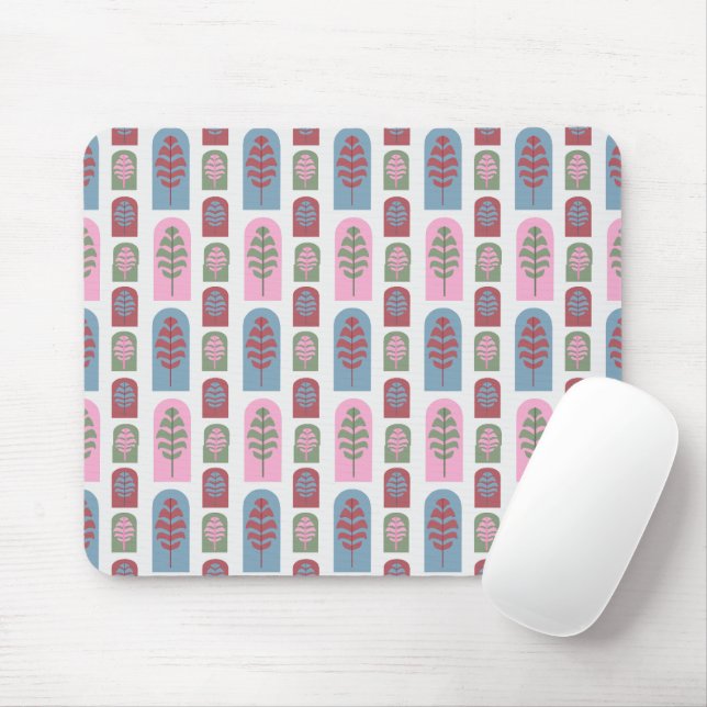 Mousepad Art Deco Trees (Com mouse)
