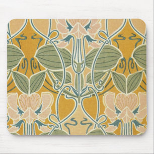 Mousepad Art Nouveau Floral