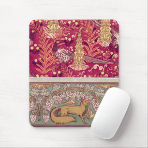 Mousepad Art nouveau fox faasant Foxglove verneuil
