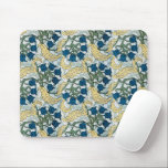 Mousepad Art Nouveau Lily of the Valley Flower Verneuil<br><div class="desc">Embrace the delicate charm of spring with this exquisite Lily of the Valley (Muguet) pattern. Sourced from the influential 1896 portfolio "La Plante et ses Applications Ornementales, " this design was illustrated by the celebrated Art Nouveau master Maurice Pillard Verneuil. The pattern features the iconic bell-shaped white flowers and graceful,...</div>